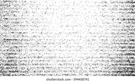 Grunge overlay texture. Vector illustration of black and white abstract old dirty grainy background with dust and noise for your design