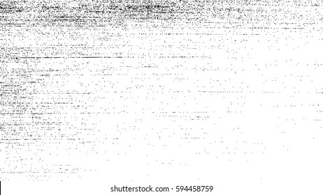 Grunge Overlay Texture. Vector Illustration Of Black And White Abstract Old Dirty Grainy Background With Dust And Noise For Your Design