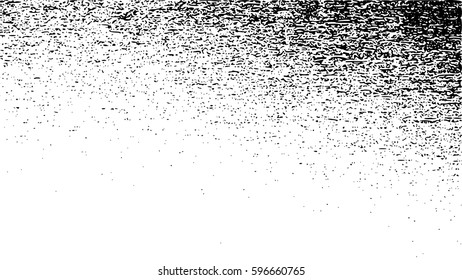 Grunge overlay texture. Vector illustration of black and white abstract old dirty grainy background with dust and noise for your design