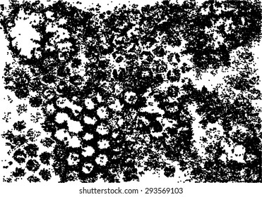 Grunge paint black ink background