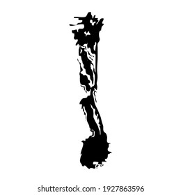 grunge paint brush abstract creative