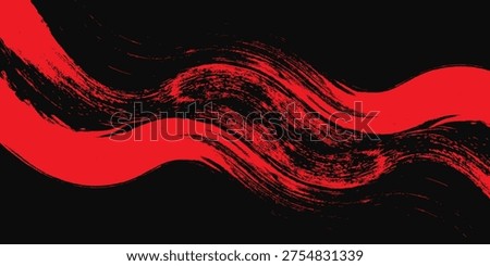 grunge paint element, grunge texture overlay background. Monochrome grunge texture. Vector brush Stroke, Red Brush strokes, Red textured paint scratches, Gross Grain.eps10