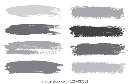 Grunge Paint Lines.Vector Grunge Brushes.
