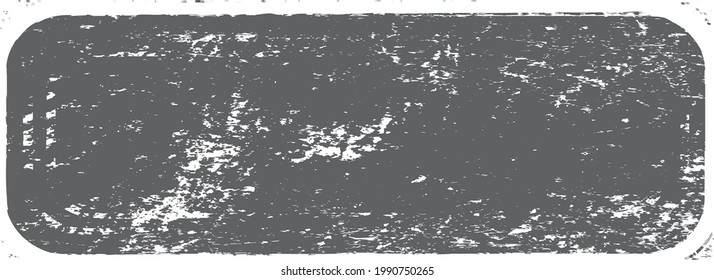 Grunge paint roller . Vector brush stroke . Distressed banner .