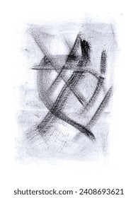 Grunge Paint Roller . Vector brush Stroke . Distressed banner . paintbrush collection . Modern Textured shape . Dry border in Black . Bulge lines