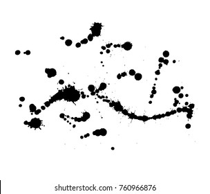 Grunge. Paint. Splatter. The object to create a grunge effect. abstract, splashes, dirty, poster for your design. Texture of the imposition of disaster for your design. The texture of the imposition.