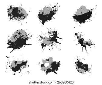 Grunge Paint Splatters