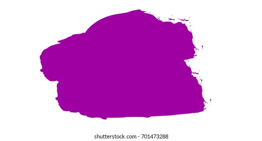 Grunge Paint stripe . Distressed Vector Brush Stroke . Purple Modern Textured banner . Dirty Artistic Design Elements. Creative Design Elements. Perfect For Logo, Banner, Icon.