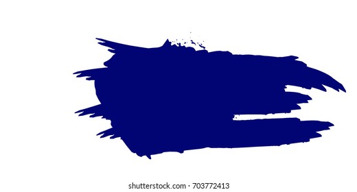  Grunge Paint stripe . Distressed Vector Brush Stroke . Blue Modern Textured banner . Dirty Artistic Design Elements. Creative Design Elements. Perfect For Logo, Banner, Icon.