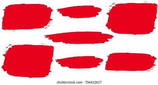  Grunge Paint stripe . Distressed Vector Brush Stroke . White Modern Textured banner . Dirty Artistic Design Elements. Creative Design Elements. Perfect For Logo, Banner, Icon.