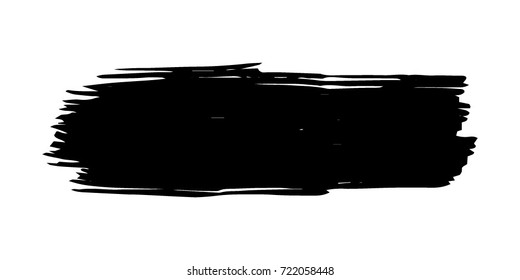 Grunge Paint stripe . Distressed Vector Brush Stroke . White Modern Textured banner . Dirty Artistic Design Elements. Creative Design Elements. Perfect For Logo, Banner, Icon.