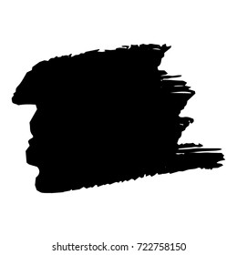 Grunge Paint stripe . Distressed Vector Brush Stroke . White Modern Textured banner . Dirty Artistic Design Elements. Creative Design Elements. Perfect For Logo, Banner, Icon.