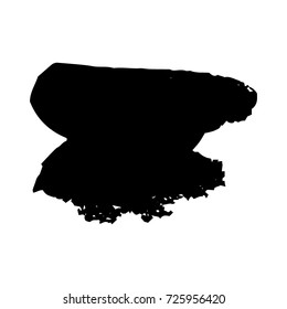 Grunge Paint stripe. Distressed Vector Brush Stroke . Black Modern Textured banner. Dirty Artistic Design Elements Creative Design Elements Perfect For Logo, Banner, Icon.