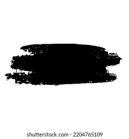Grunge Paint stripe . Vector brush Stroke . Distressed banner .