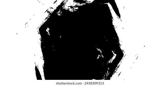 Grunge Paint stripe . Vector brush Stroke . Distressed banner . Black isolated paintbrush collection . Modern Textured shape . Dry border in Black ABSTRACT PAINT INK BACKGROUND