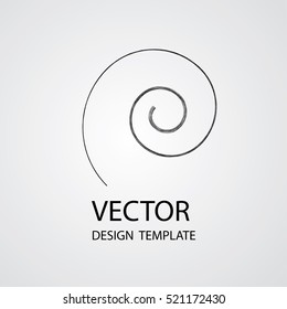 Grunge Paint stripe . Vector brush Stroke . Distressed banner . Black isolated Swirl collection . Modern Textured spiral shape . 