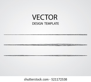 Grunge Paint stripe . Vector brush Stroke . Distressed banner . Black isolated paintbrush collection . Modern Textured shape . Dry border in Black 