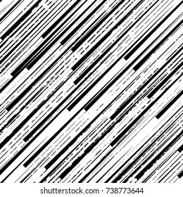 Grunge Paint stripe . Vector brush Stroke . Distressed diagonal , oblique , slanting . Repeating  Black isolated paintbrush shapes . Modern  Dry border in Black . Seamless pattern . Endless texture . 