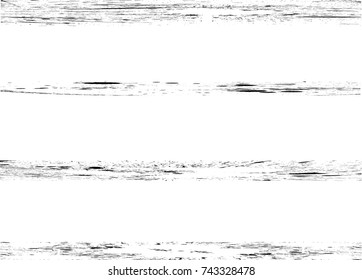 Grunge Paint stripe . Vector brush Stroke . Distressed banner . Black isolated paintbrush collection . Modern Textured shape . Dry border in Black 