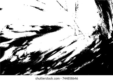 Grunge paint texture overlay. Distress black rough background. Noise dirty rectangle stamp. Dirty artistic background. Vector illustration