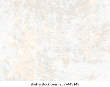 Grunge paint vector background. Rustic surface colored vintage wallpaper. Scratch art pattern. Dirty paint stains. Old paint blots. Sketch grainy canvas. Rectangle poster backdrop.