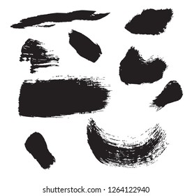 Grunge Paint Vector Set