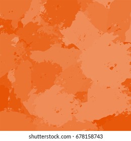 Grunge painted vector background. Grungy brushstroke painting in hipster style. Abstract acrylic texture, banner backdrop design, wallpaper. Vintage hand drawn background with ink splashes, stains.