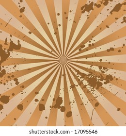 Grunge paper sheet. Vector illustration.