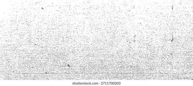 Textura de papel Grunge con superposición de efecto de fotocopia. Fondo vintage áspero con bordes angustiados, patrones de suciedad y detalles de superficie envejecidos para diseños retro auténticos. Vector bg.