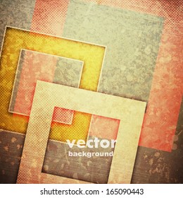grunge paper texture, vintage vector background