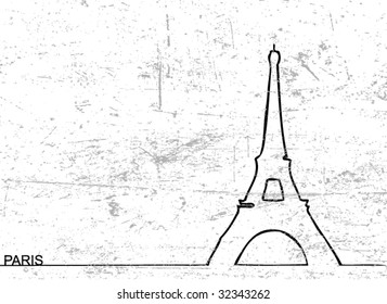 fondo de parís de grunge