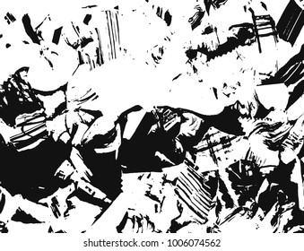 Grunge pattern. Abstract design. Vintage background.