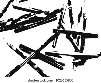 Grunge pattern. Abstract design. Vintage background.
