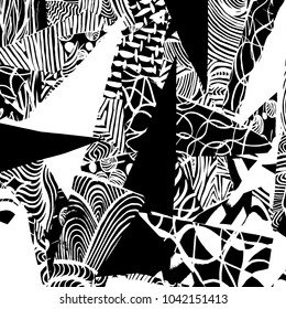 Grunge pattern. Abstract design. Vintage background.