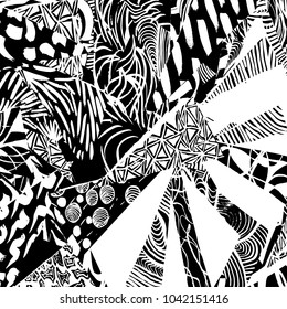 Grunge pattern. Abstract design. Vintage background.