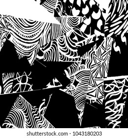 Grunge pattern. Abstract design. Vintage background.