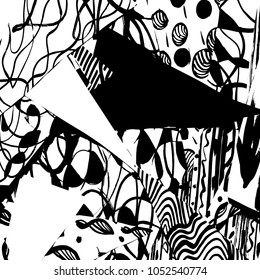 Grunge pattern. Abstract design. Vintage background.