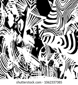 Grunge pattern. Abstract design. Vintage background.