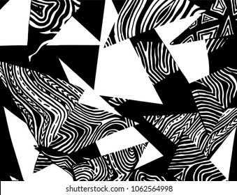 Grunge pattern. Abstract design. Vintage background.