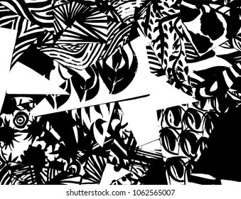 Grunge pattern. Abstract design. Vintage background.
