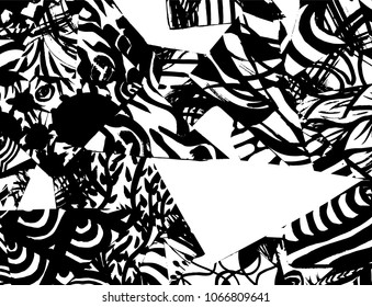 Grunge pattern. Abstract design. Vintage background.