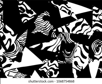 Grunge pattern. Abstract design. Vintage background.