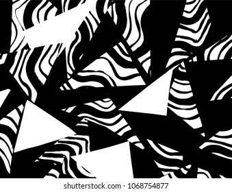 Grunge pattern. Abstract design. Vintage background.