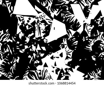 Grunge pattern. Abstract design. Vintage background.