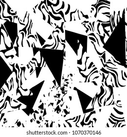 Grunge pattern. Abstract design. Vintage background.