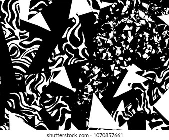 Grunge pattern. Abstract design. Vintage background.