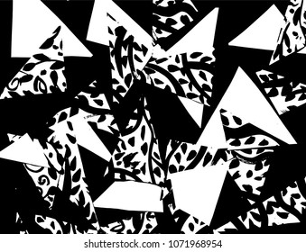 Grunge pattern. Abstract design. Vintage background.
