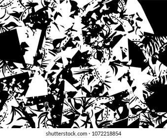 Grunge pattern. Abstract design. Vintage background.