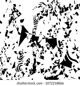 Grunge pattern. Abstract design. Vintage background.