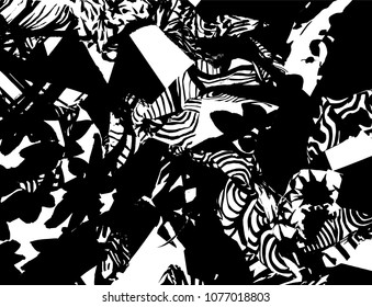 Grunge pattern. Abstract design. Vintage background.